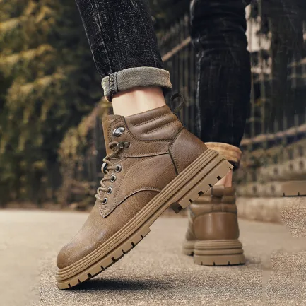 BRITISH STYLE CASUAL LEATHER MEN'S SHOES GB-9929